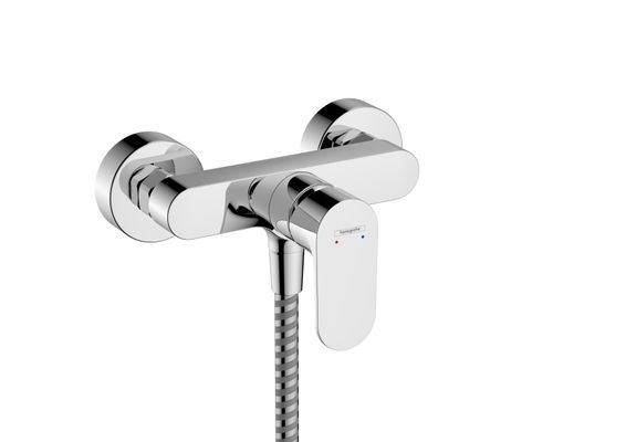 Hansgrohe Einhebel-AP-Brausemischer, Farbe chrom Bild 2