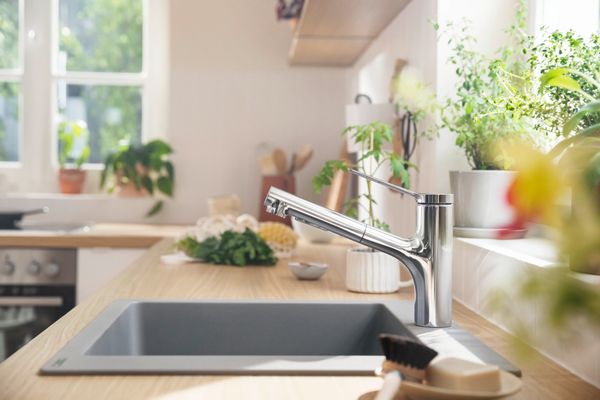 Hansgrohe Spültischmischer 150 Zesis M33 Metall Ausziehbrause Pro 2jet sBox, Farbe chrom Bild 9