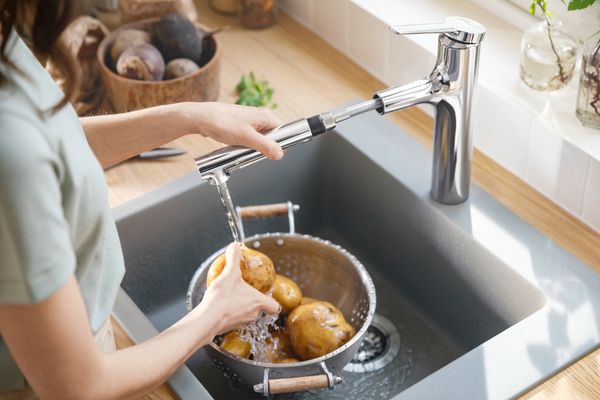 Hansgrohe Spültischmischer 160 Zesis M33 Ausziehbrause 2jet, Farbe chrom Bild 10