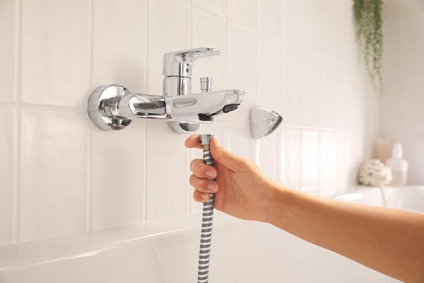 Hansgrohe Wannenmischer Aufputz Rebris S MSW, Farbe schwarz Bild 8