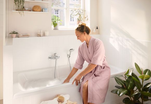 Hansgrohe Wannenmischer Aufputz Rebris S MSW, Farbe schwarz Bild 9