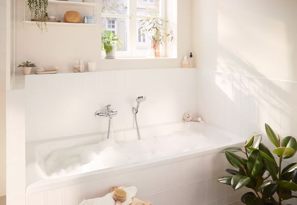Hansgrohe Wannenmischer Aufputz Rebris S MSW, Farbe schwarz Bild 10