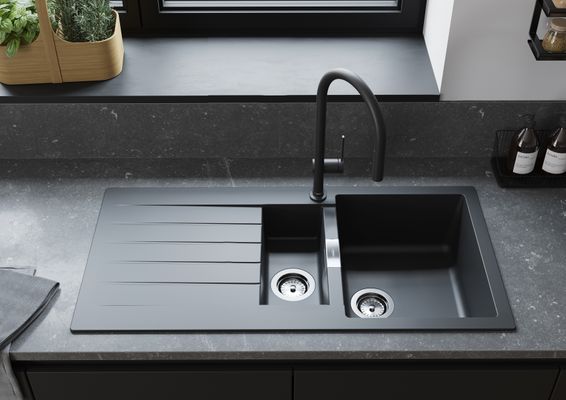 Hansgrohe Spültischmischer 210 Talis M54 Ausziehauslauf 1jet sBox matt, 435 mm, Farbe schwarz Bild 5