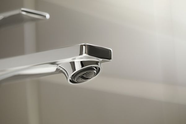 Hansgrohe Waschtischmischer Rebris E 240 CoolStart mit Zugstange, Farbe chrom Bild 2