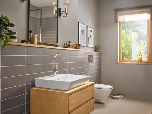 Hansgrohe E Einhebel-Waschtischmischer 210 Schwenkauslauf, mit Zugstange, Farbe chrom Bild 7