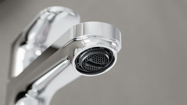 Hansgrohe Waschtischmischer Rebris S 240 CoolStart mit Zugstange, Farbe chrom Bild 2