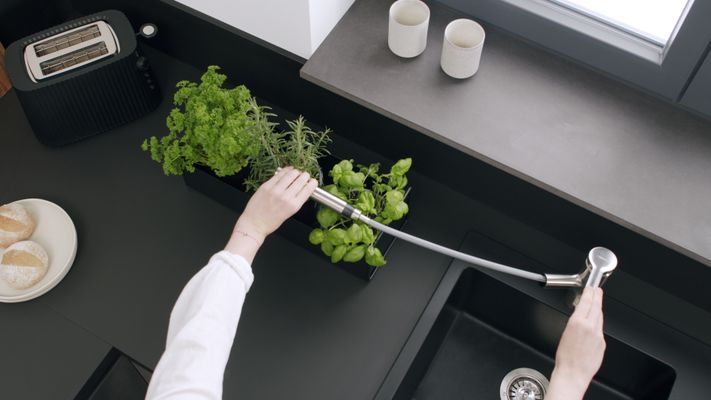 Hansgrohe Spültischmischer 150 Zesis M33 Ausziehbrause 2j sBox lite edelstahl-opt, Farbe silber Bild 12