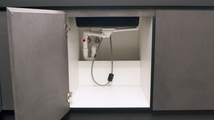 Hansgrohe Spültischmischer 150 M33 Ausziehbrause 2jet, Edelstahl Optik, Farbe silber Bild 6