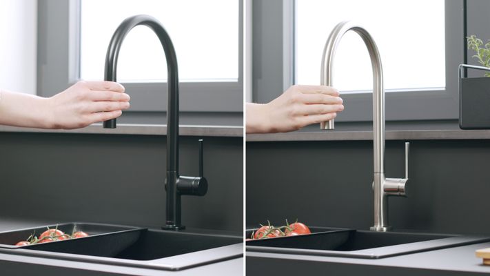 Hansgrohe Spültischmischer 210 Talis M54 Ausziehbrause 2jet edelstahl-optik, 435 mm, Farbe silber Bild 9