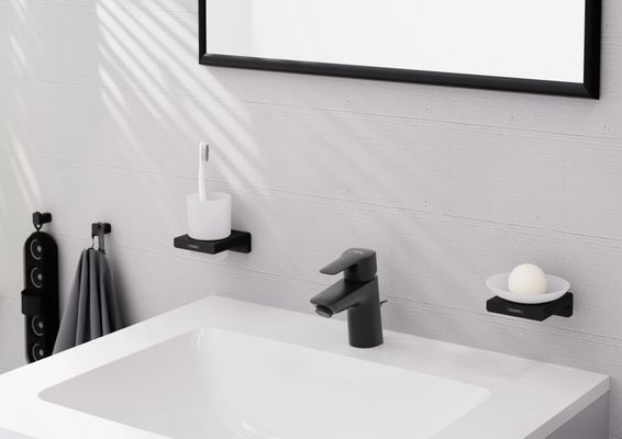 Hansgrohe Seifenschale AddStoris, 52 x 107 x 109 mm, Farbe schwarz Bild 33