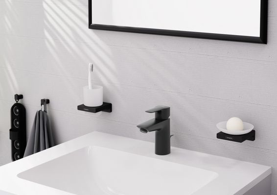 Hansgrohe Seifenschale AddStoris, 52 x 107 x 109 mm, Farbe schwarz Bild 34