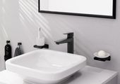 Hansgrohe Zahnputzbecher AddStoris matt schwarz, 94 x 81 x 91 mm, Farbe Schwarz Matt Bild 41