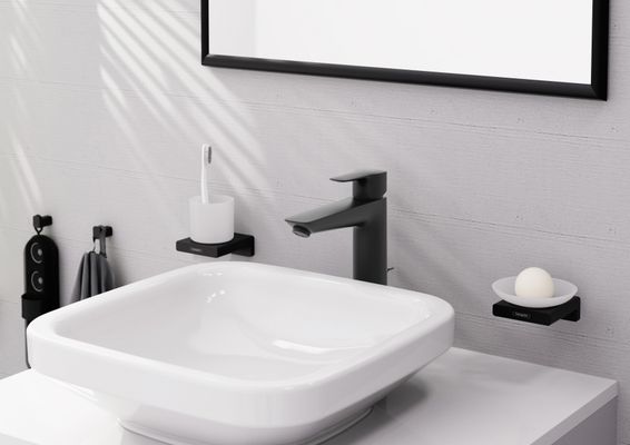 Hansgrohe Seifenschale AddStoris, 52 x 107 x 109 mm, Farbe schwarz Bild 35