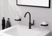 Hansgrohe Zahnputzbecher AddStoris matt schwarz, 94 x 81 x 91 mm, Farbe Schwarz Matt Bild 61