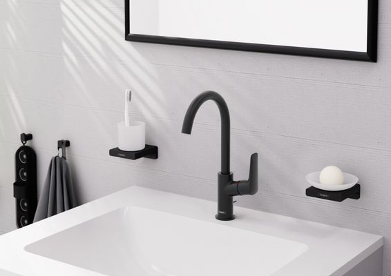 Hansgrohe Seifenschale AddStoris, 52 x 107 x 109 mm, Farbe schwarz Bild 36