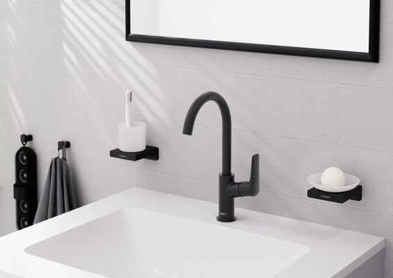 Hansgrohe Seifenschale AddStoris, 52 x 107 x 109 mm, Farbe schwarz Bild 37