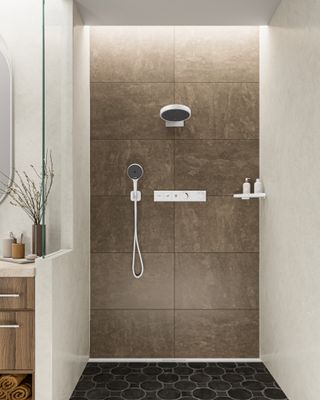 Hansgrohe UP-Thermostat Fertigset, für Fertigset 2 Verbraucher, matt, Farbe weiß Bild 6