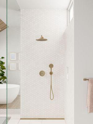Hansgrohe Handbrause Raindance Select S 120 BBR, 125 mm, Farbe bronze Bild 3