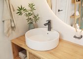 Hansgrohe Zahnputzbecher AddStoris brushed, 94 x 81 x 91 mm, Farbe black chrome Bild 9