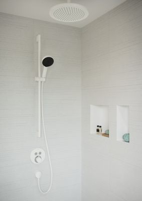 Hansgrohe Brauseset Pulsify Select S 105 3jet Relaxation EcoSm mit Brausest.Typ 90 MW, Farbe weiß Bild 10