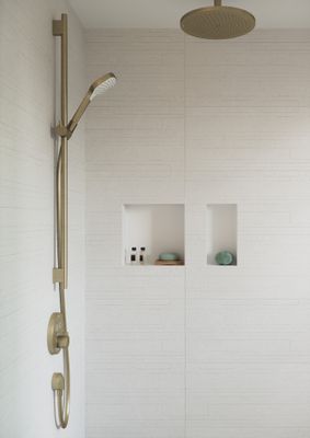 Hansgrohe Handbrause Croma Select E 1jet BBR, Farbe bronze Bild 5