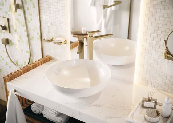 Hansgrohe Seifenschale AddStoris brushed, 52 x 107 x 109 mm, Farbe bronze Bild 7
