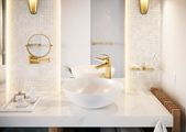 Hansgrohe Zahnputzbecher AddStoris polished gold optic, 94 x 81 x 91 mm, Farbe gold Bild 8