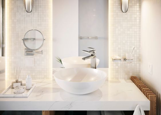 Hansgrohe Zahnputzbecher AddStoris verchromt, 94 x 81 x 91 mm, Farbe chrom Bild 19