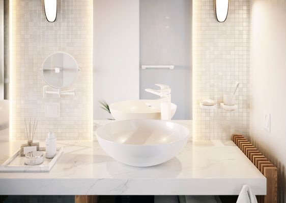 Hansgrohe Zahnputzbecher AddStoris matt weiss, 94 x 81 x 91 mm, Farbe weiß Bild 18