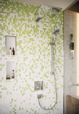 Hansgrohe Zahnputzbecher AddStoris verchromt, 94 x 81 x 91 mm, Farbe chrom Bild 20