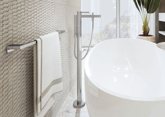 Hansgrohe Badetuchhalter 648 mm, 32 x 70 x 70 mm, Farbe chrom Bild 13