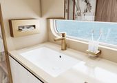Hansgrohe Zahnputzbecher AddStoris brushed, 94 x 81 x 91 mm, Farbe bronze Bild 8