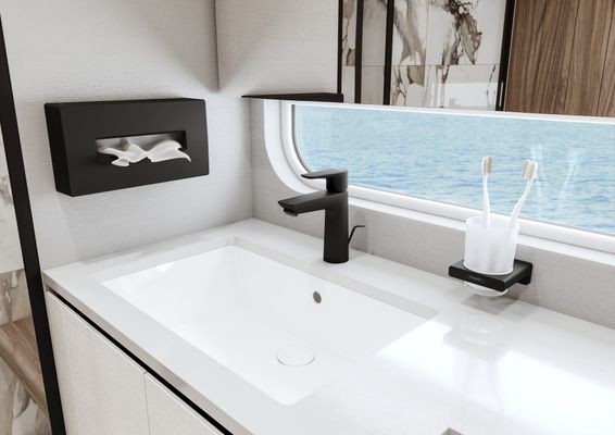 Hansgrohe Kosmetiktuchbox AddStoris matt, Farbe schwarz Bild 7
