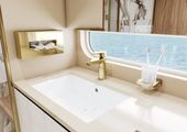 Hansgrohe Zahnputzbecher AddStoris polished gold optic, 94 x 81 x 91 mm, Farbe gold Bild 3