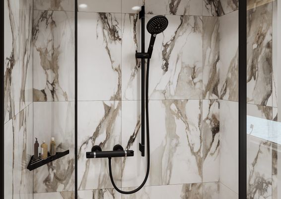 Hansgrohe Comfort AP-Brause-Thermostat, Farbe schwarz Bild 7