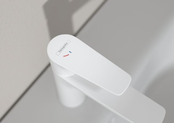 Hansgrohe Waschtischmischer 110 Talis E CoolStart matt, Farbe weiß Bild 2