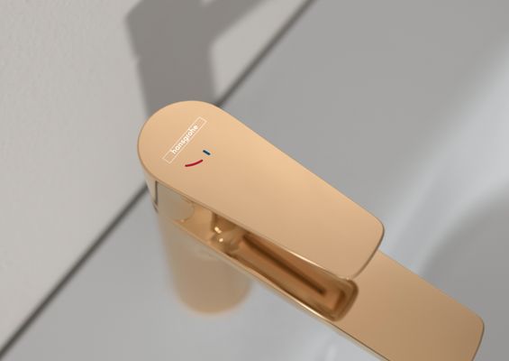 Hansgrohe Waschtischmischer 110 Talis E CoolStart PGO, Farbe gold Bild 2
