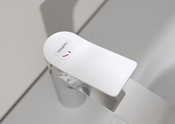 Hansgrohe Einhebel-Waschtischmischer 110, mit Ablaufgarnitur, CoolStart, Farbe chrom Bild 3