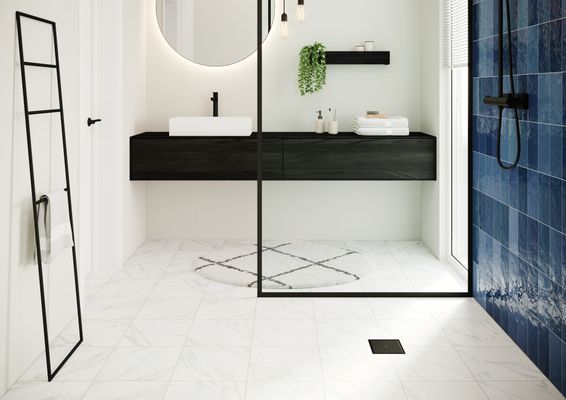 Hansgrohe Komplettset Punktab.RainDrain Point 150 x 150 mm befliesbar MSW, 117 x 146 x 146 mm Bild 8