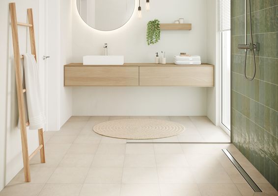 Hansgrohe Komplettset RainDrain Compact 1200 mm für flache Installation BST, 181 x 1200 x 77 mm Bild 7