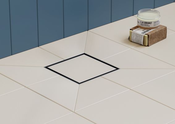 Hansgrohe Komplettset Punktab.RainDrain Brilliance 150 x 150 mm BST, 117 x 150 x 150 mm Bild 2