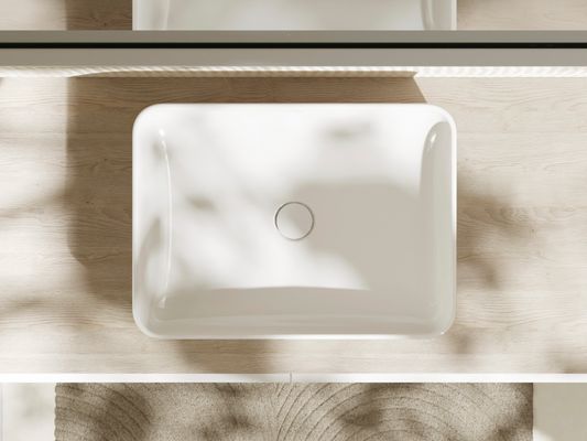 Hansgrohe Konsole Xelu Q 1360 x 540 mm, mit 2 Ausschnitten, für AWT ohne Hl.ECHN, 1360 x 550 mm Bild 5