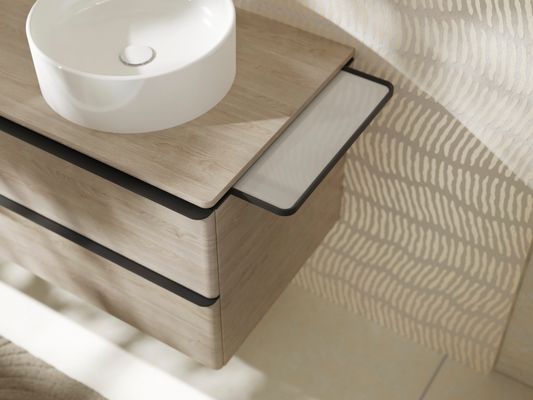 Hansgrohe Konsole Xelu Q 1360 x 540 mm, mit 2 Ausschnitten, für AWT ohne Hl.ECHN, 1360 x 550 mm Bild 6