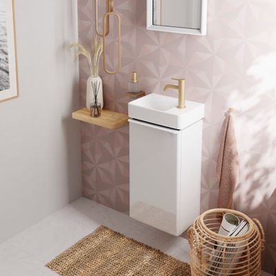 Hansgrohe Lotionspender AddStoris brushed, 158 x 81 x 118 mm, Farbe bronze Bild 5