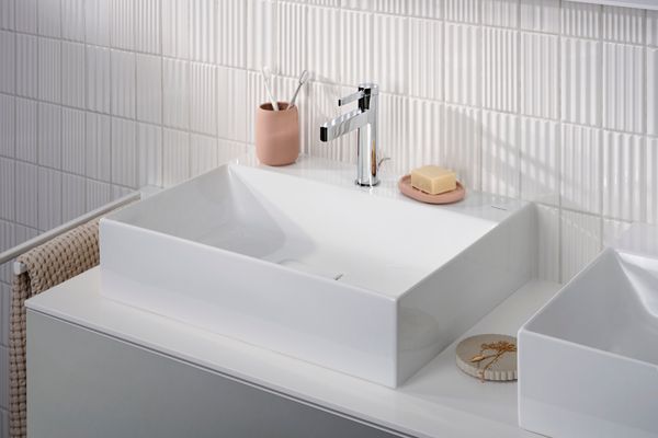 Hansgrohe Handtuchhalter AddStoris 445 mm, 2-armig, matt weiss, 32 x 445 x 445 mm, Farbe weiß Bild 2