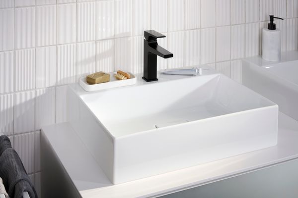 Hansgrohe Aufsatzwaschtisch ge Xevolos E 600 x 480 mm ohne Hanl.Überlauf, SmartClean we, 190 x 480 mm, Farbe weiß Bild 7
