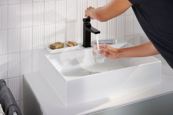 Hansgrohe Aufsatzwaschtisch ge Xevolos E 600 x 480 mm ohne Hanl.Überlauf, SmartClean we, 190 x 480 mm, Farbe weiß Bild 8