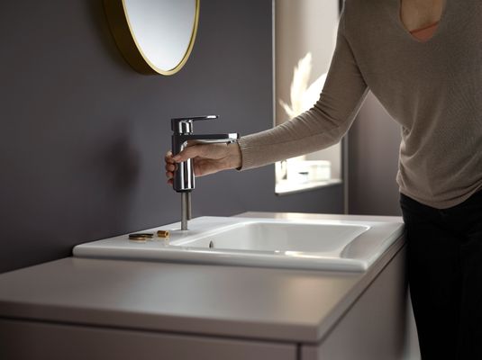 Hansgrohe Waschtischmischer 100 Vernis Blend CoolStart, Farbe chrom Bild 8