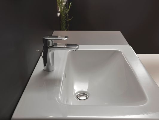 Hansgrohe Einhebel-WT-Mischer, mit Ablaufgarnitur. Metall, ComfortZone 100, Ausladung 108 mm, Farbe chrom Bild 10