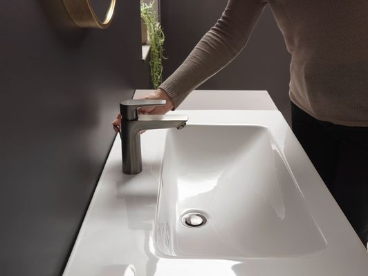 Hansgrohe Waschtischmischer 110 Talis E BBC, Farbe black chrome Bild 7
